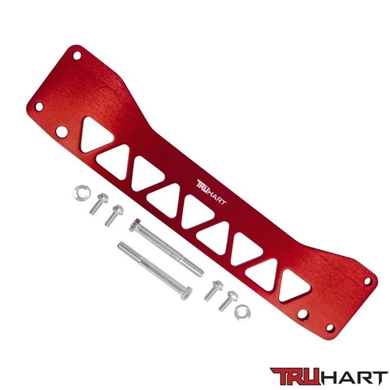 Truhart Subframe Brace, Rear -Anodized Red- (TH-H1